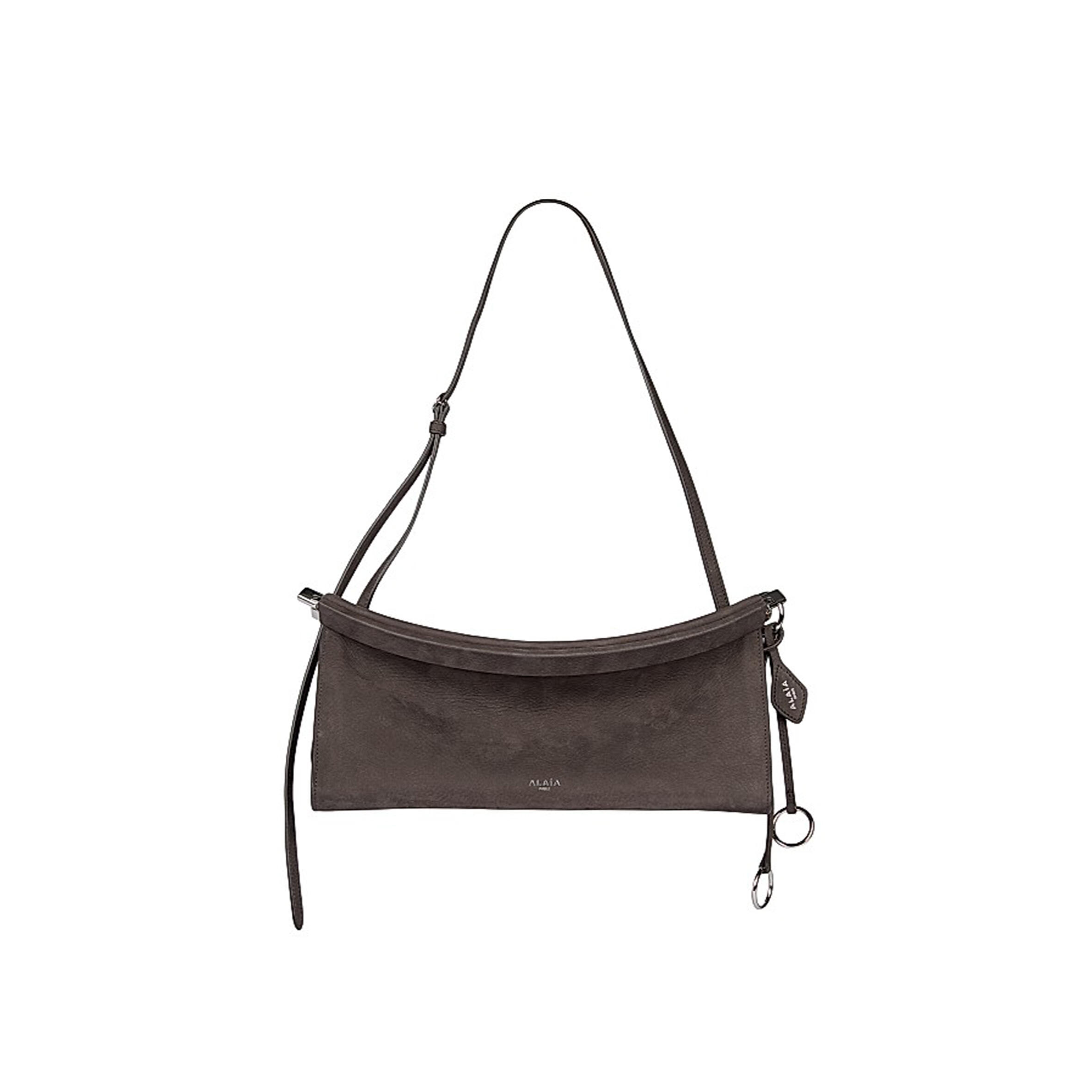 ALAÏA LE CLICK EAST WEST SMALL BAG IN NUBUCK (25*12.5*7cm) 